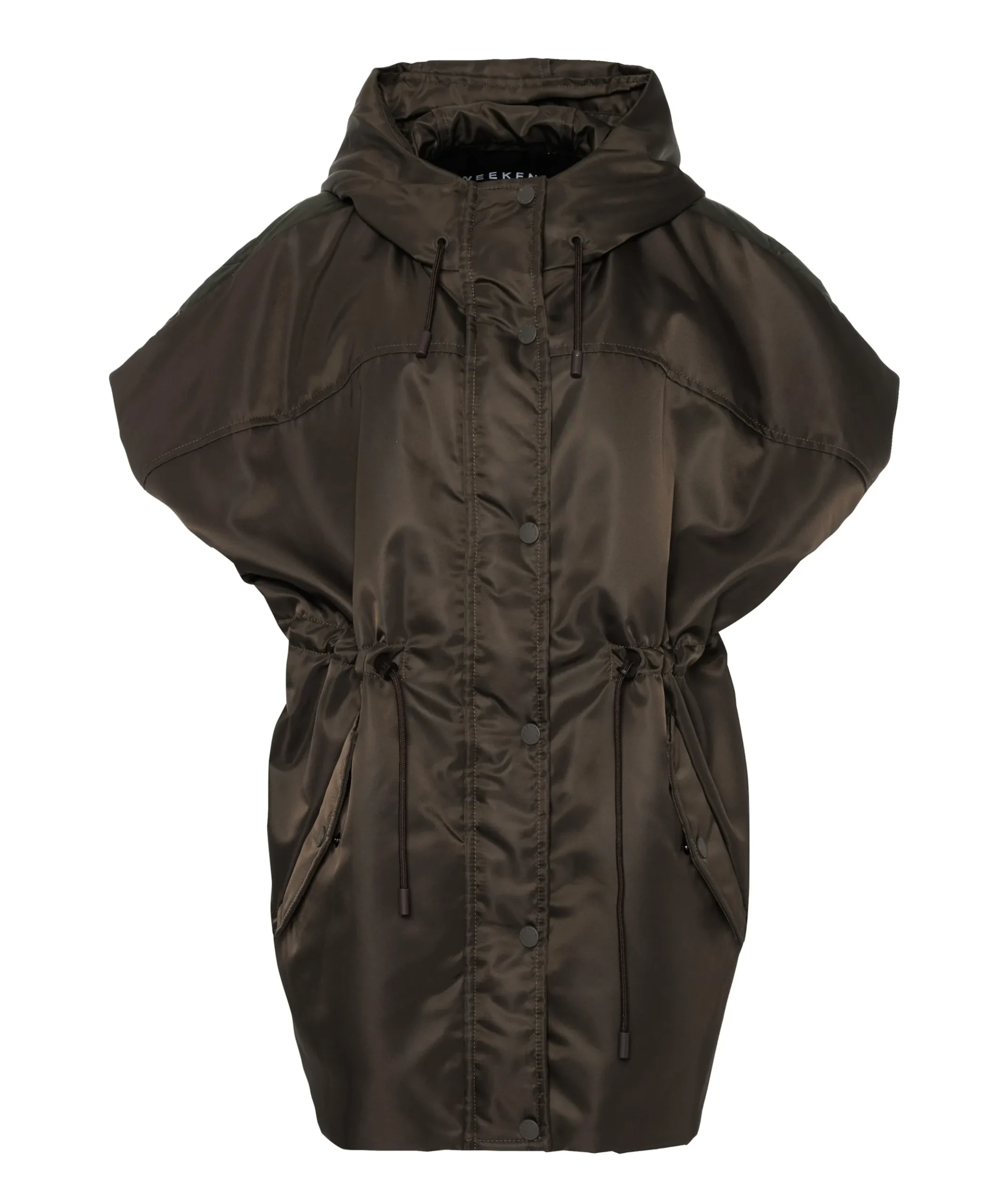 Dames bodywarmer bruin