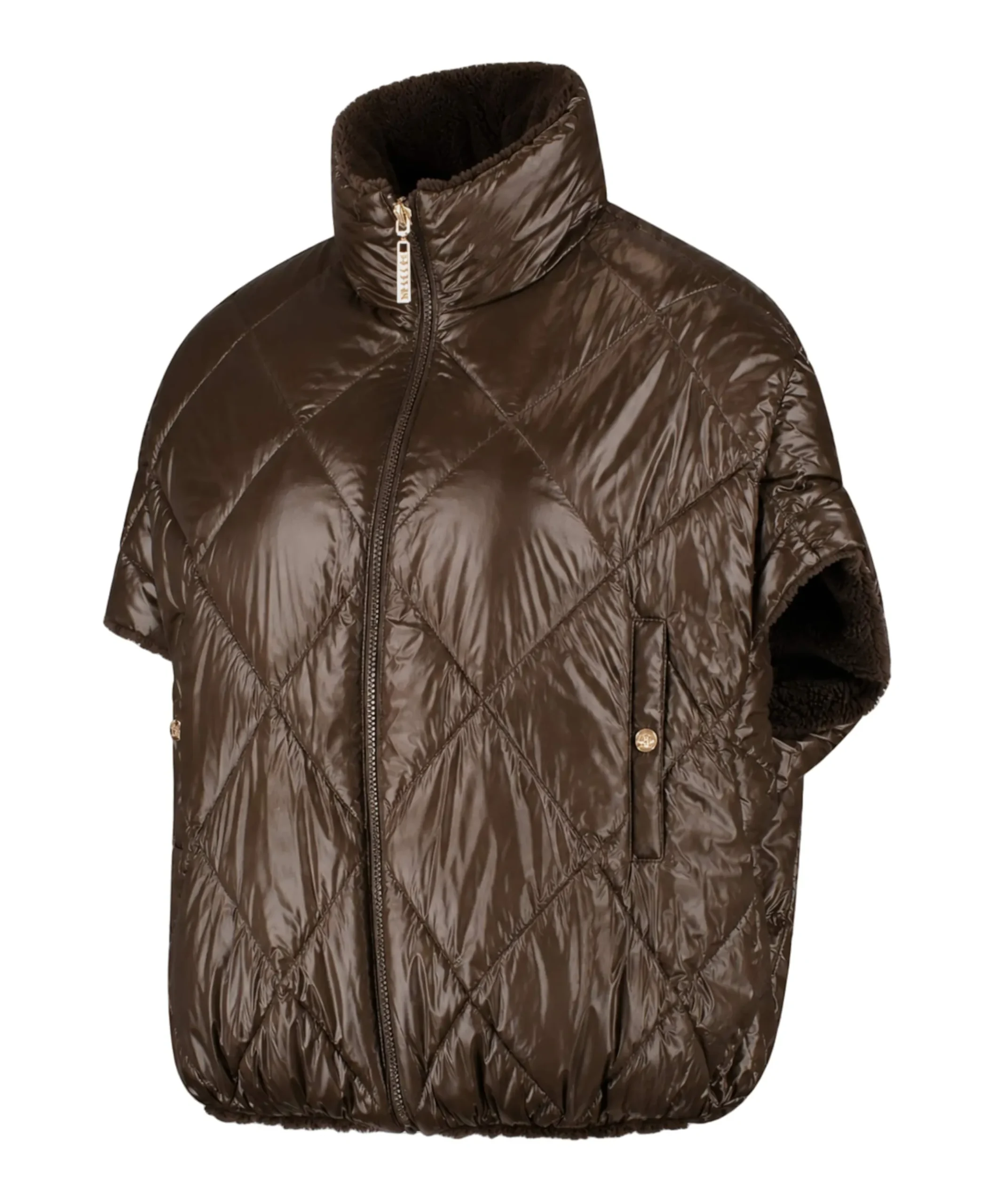 Dames bodywarmer bruin