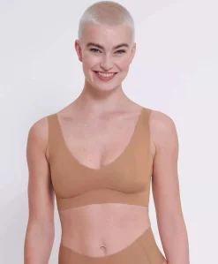 Dames bralette beige