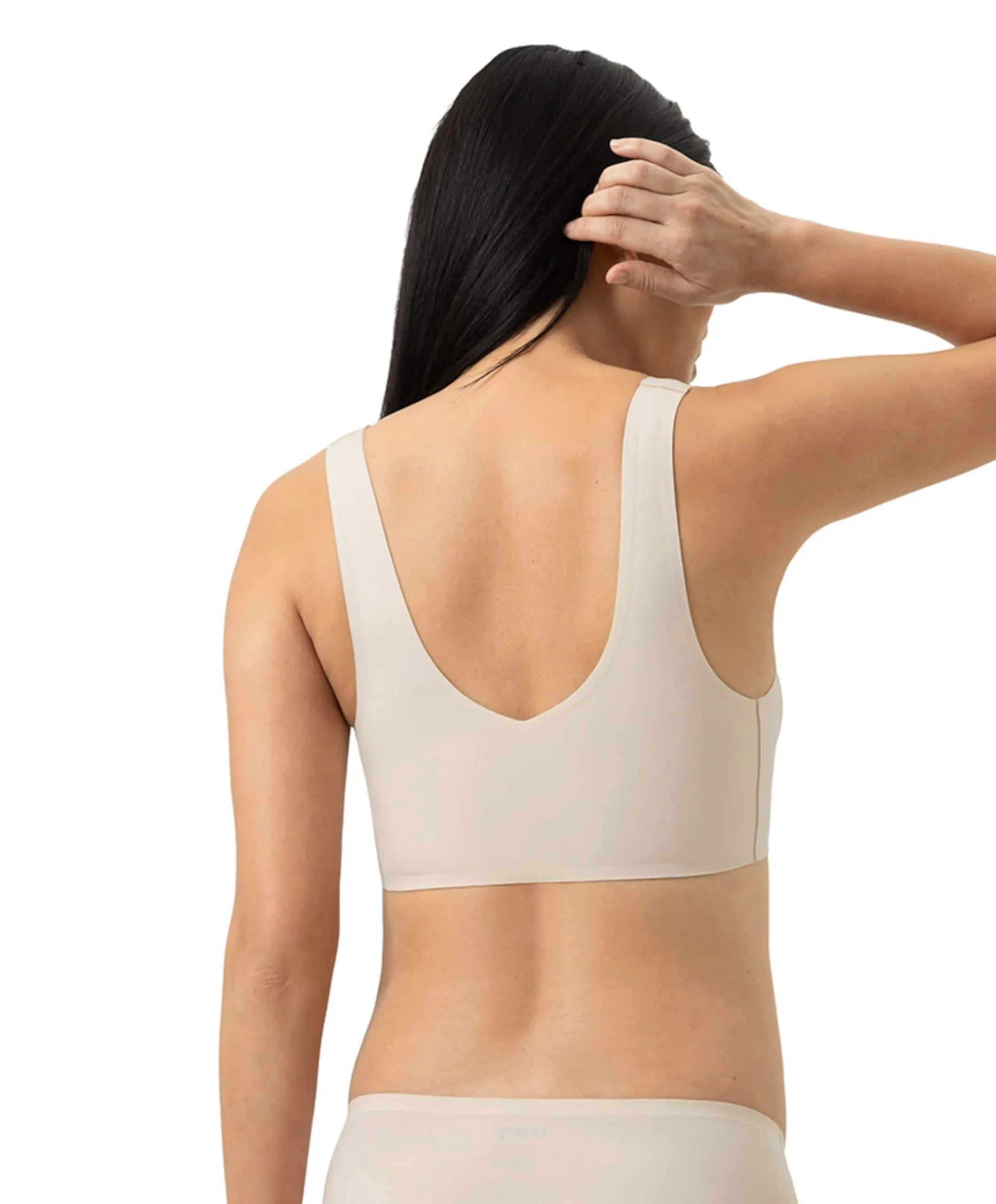 Dames bralette beige