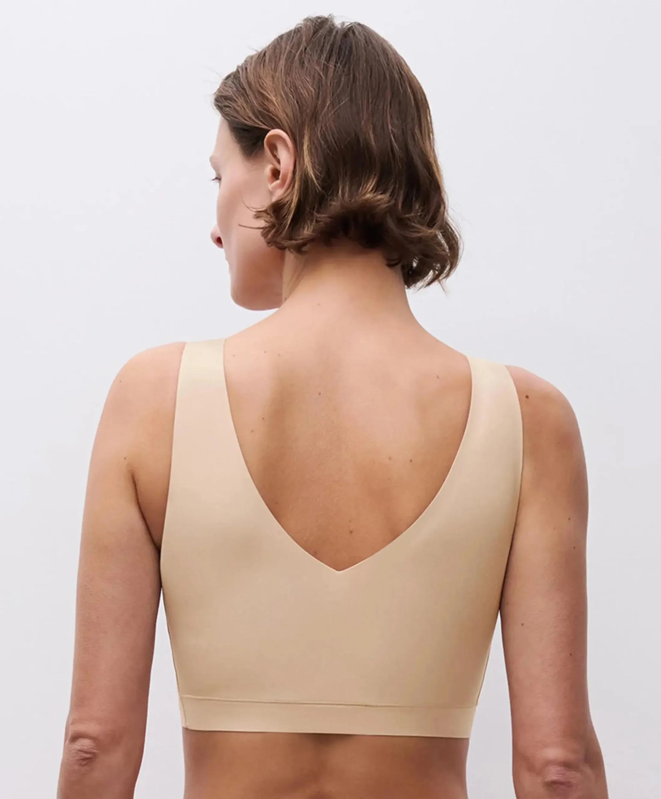 Dames bralette beige