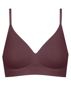 Dames bralette bordeaux