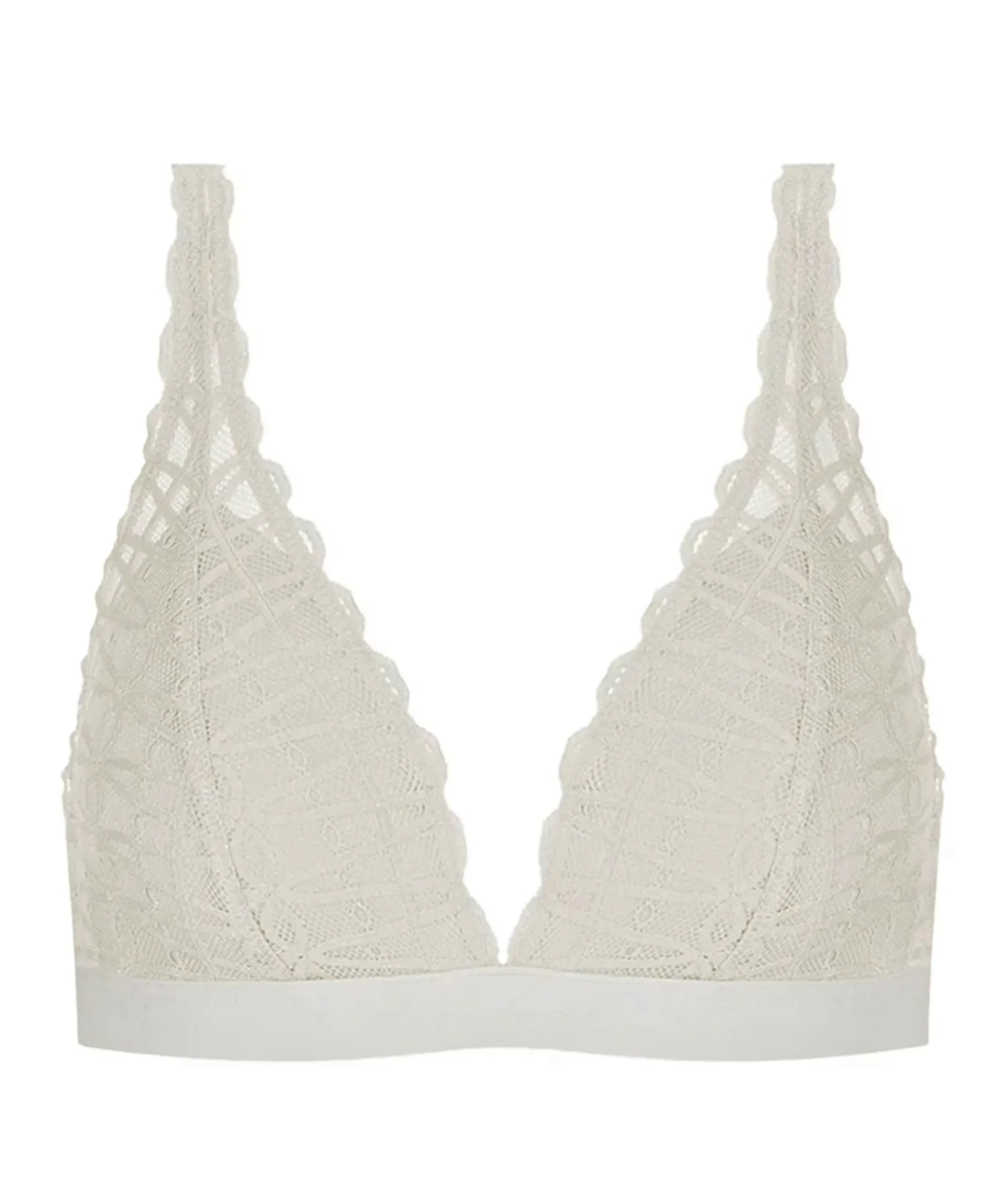 Dames bralette ecru
