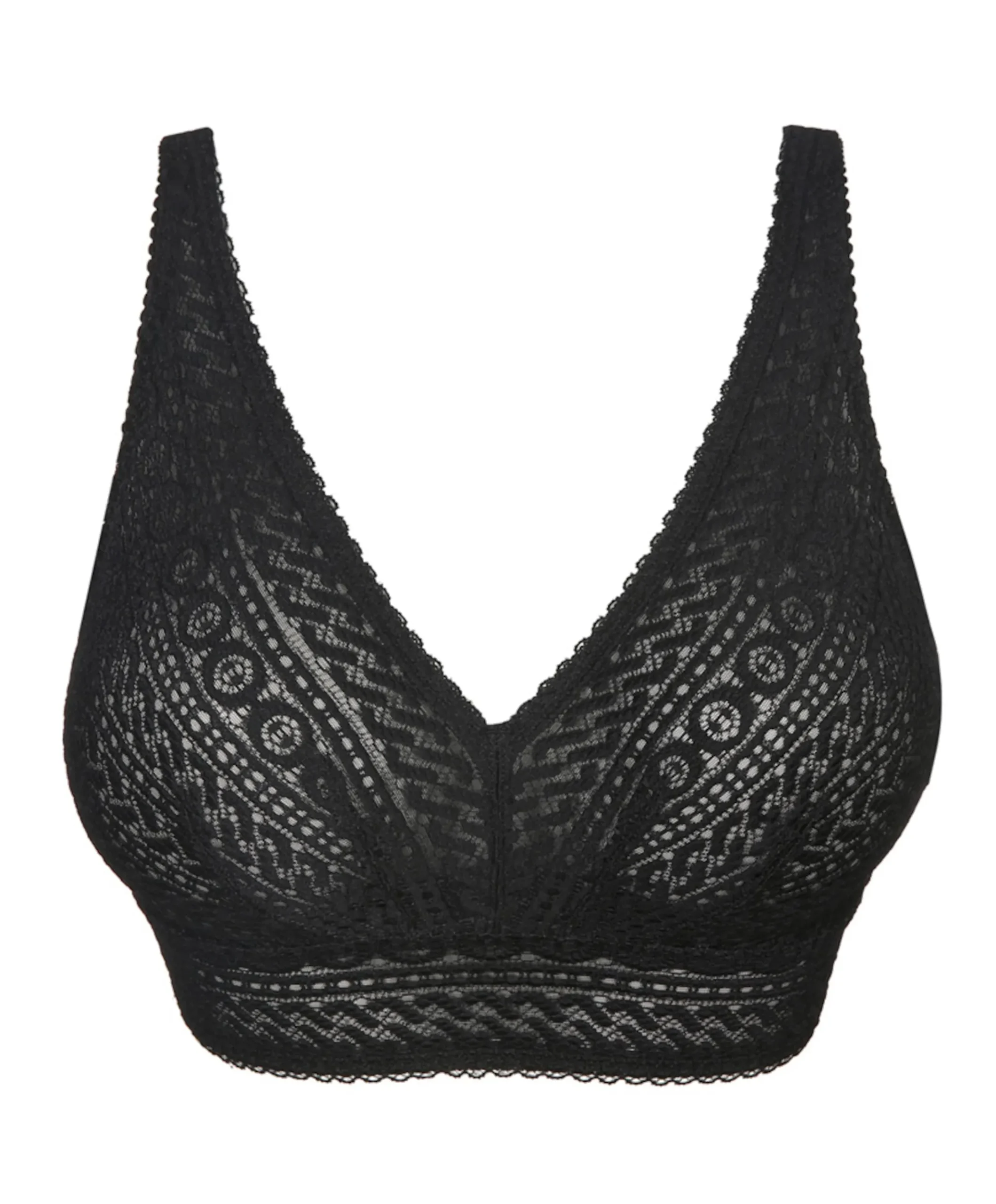 Dames bralette zwart
