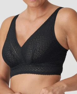 Dames bralette zwart