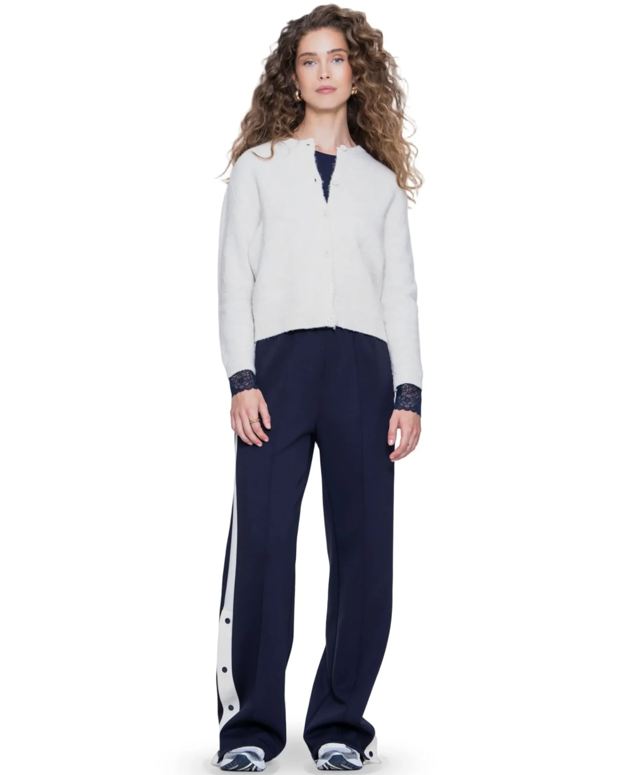 Dames broek blauw