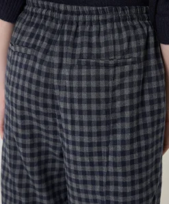 dames broek blauw