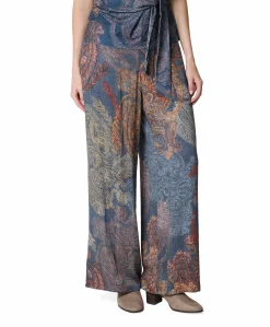 dames broek blauw
