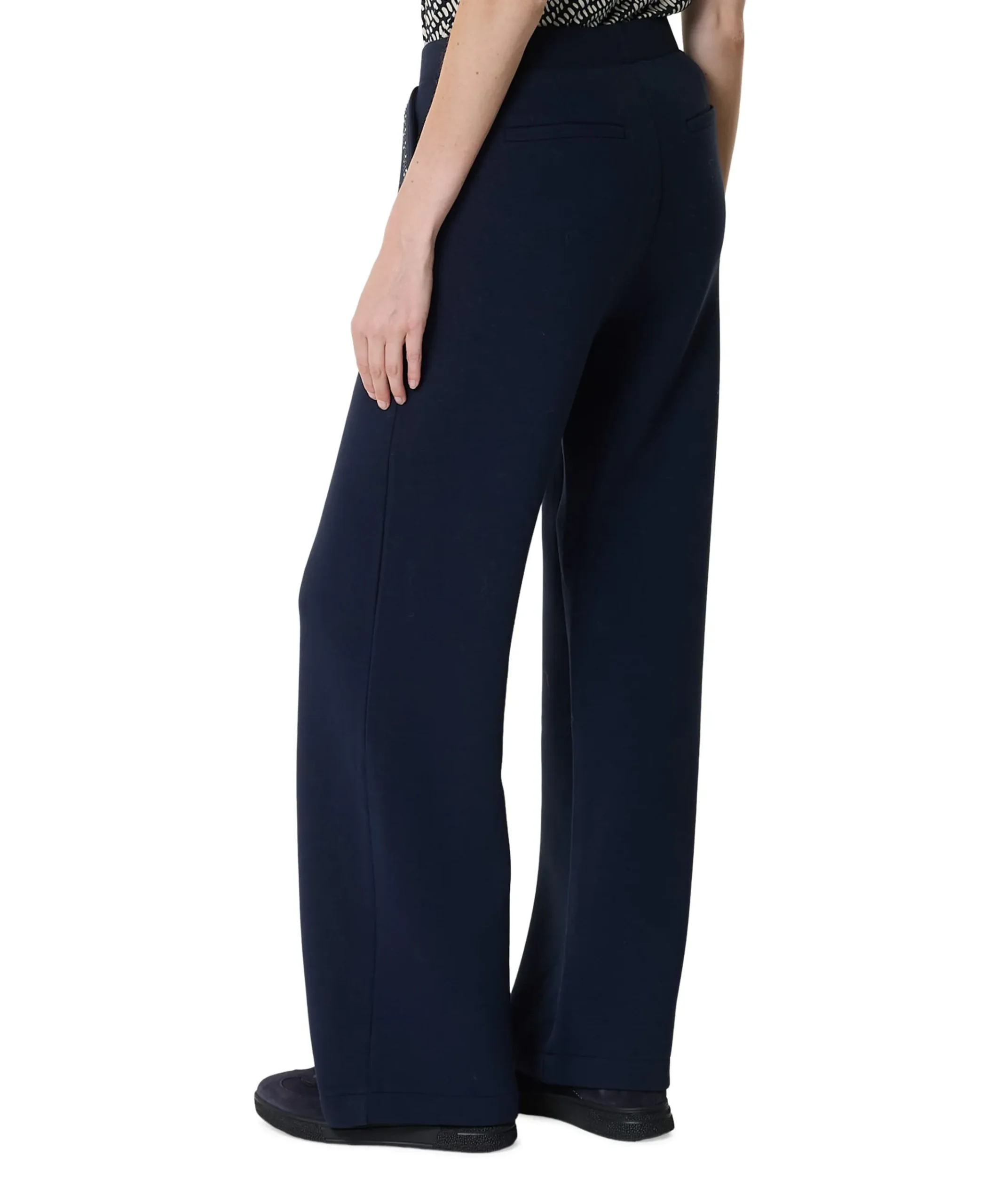 dames broek blauw