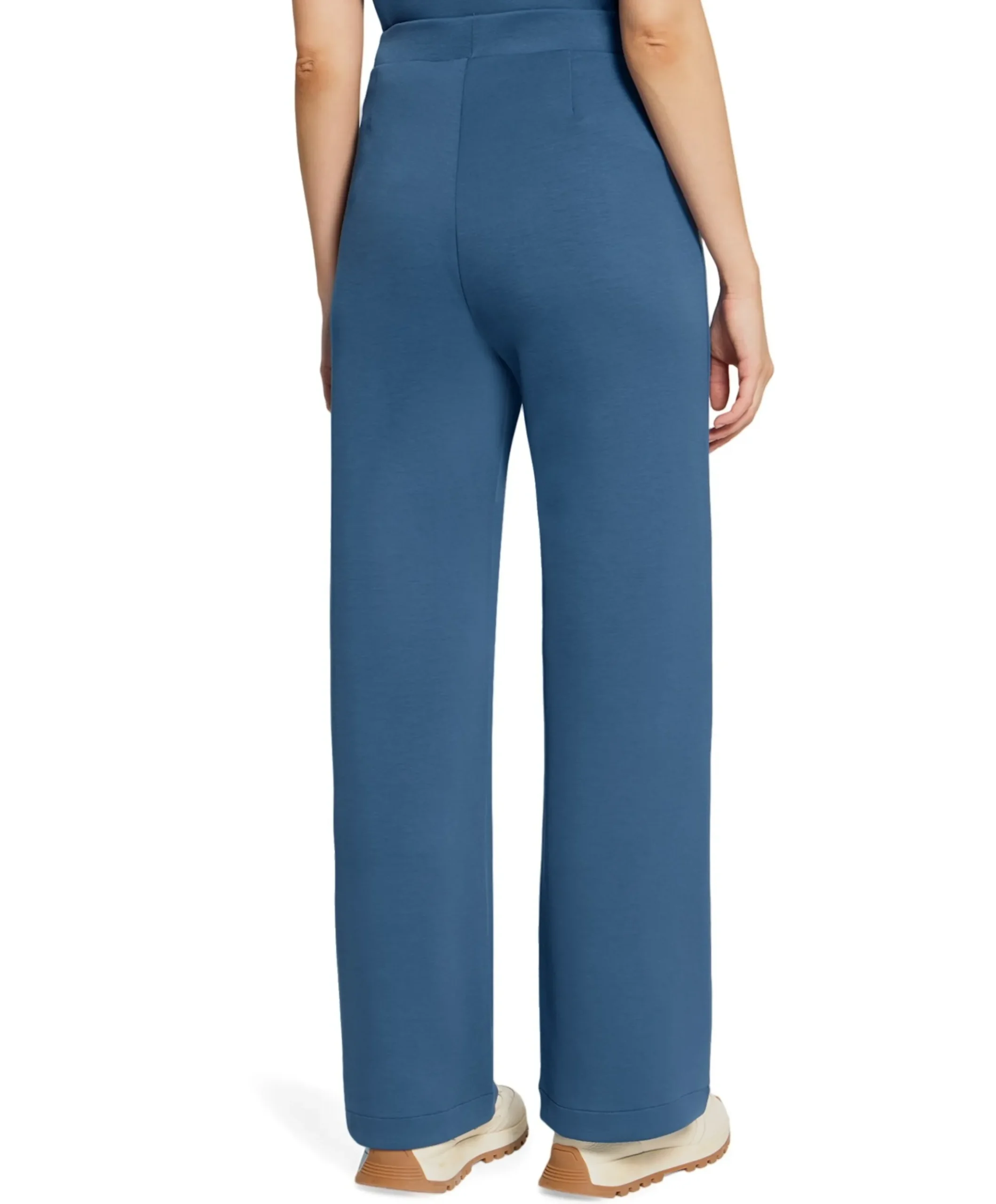 dames broek blauw