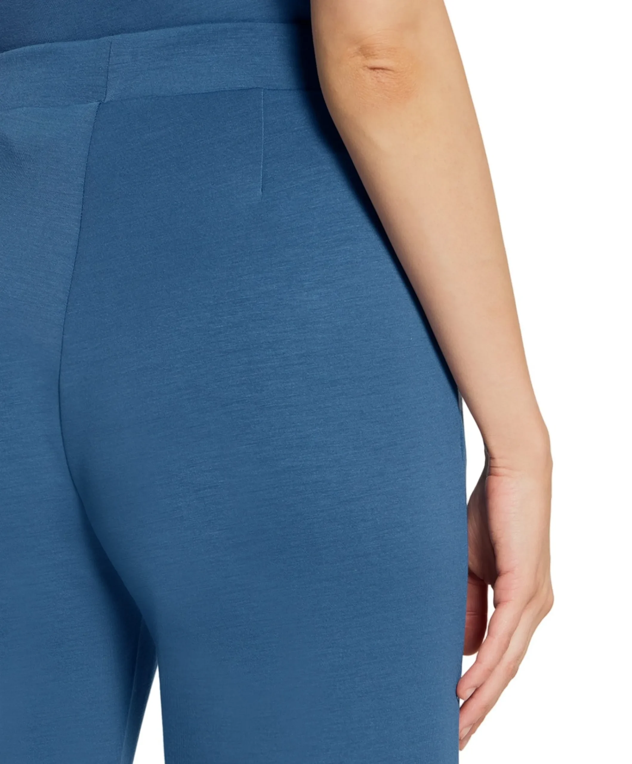 dames broek blauw