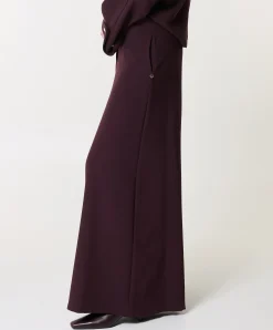 dames broek bordeaux