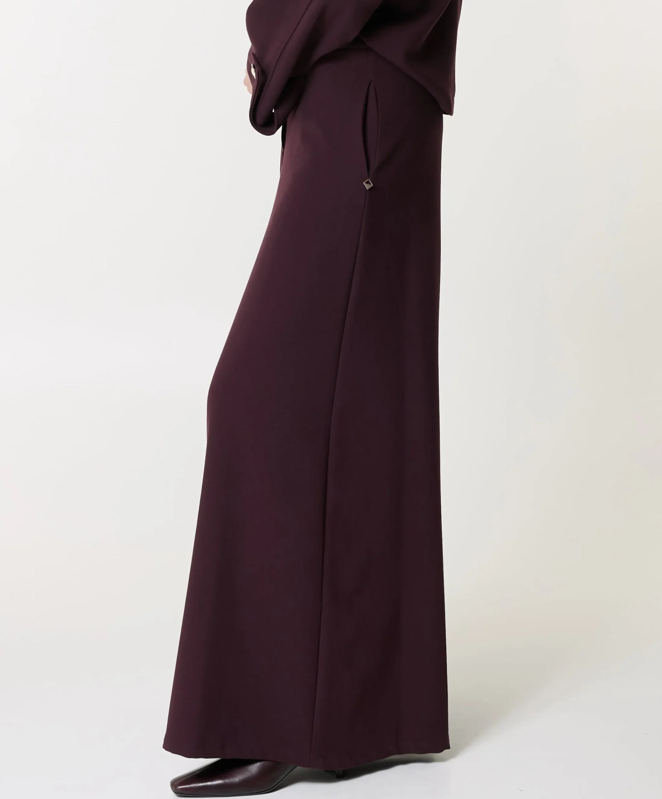 dames broek bordeaux