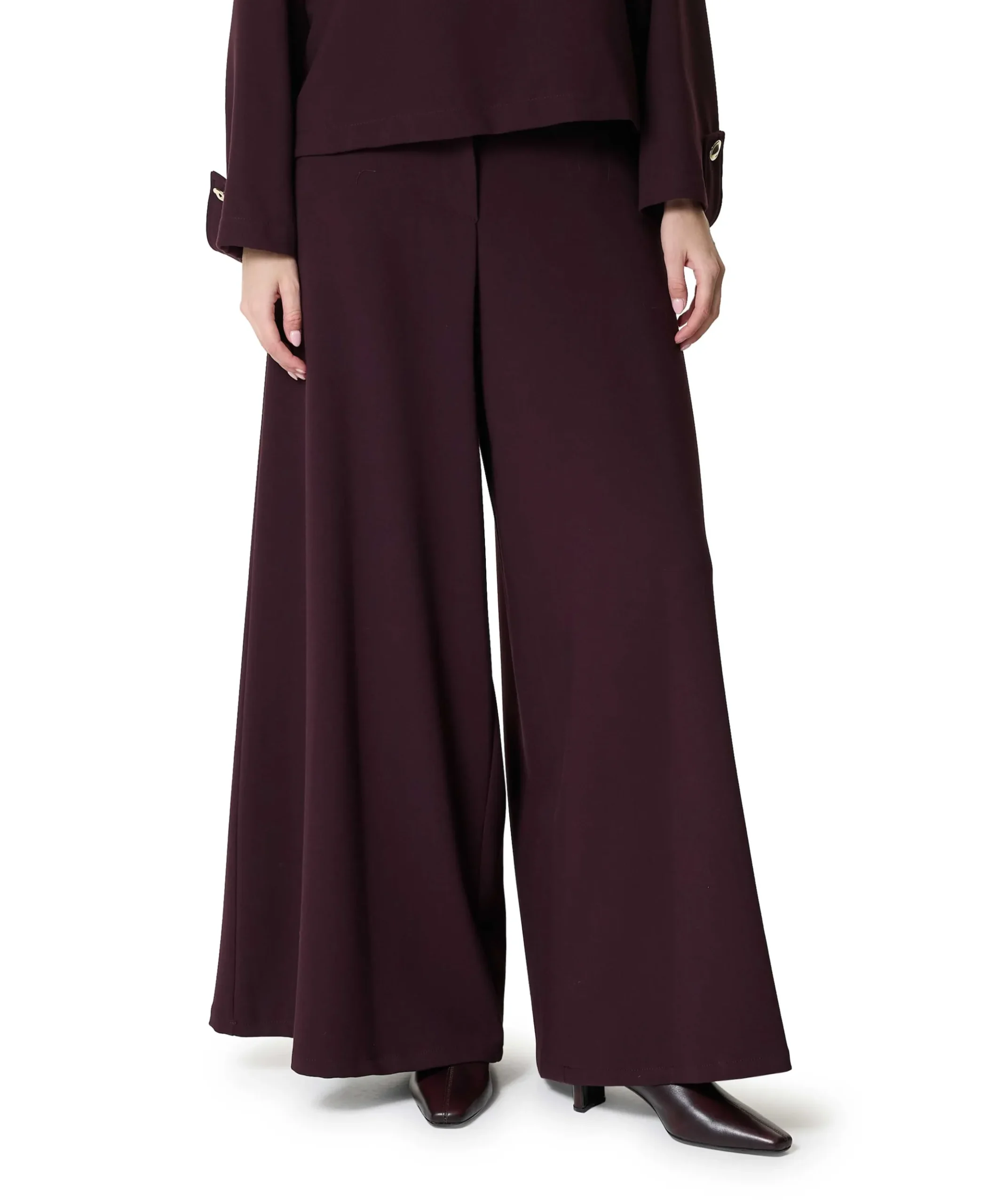 dames broek bordeaux