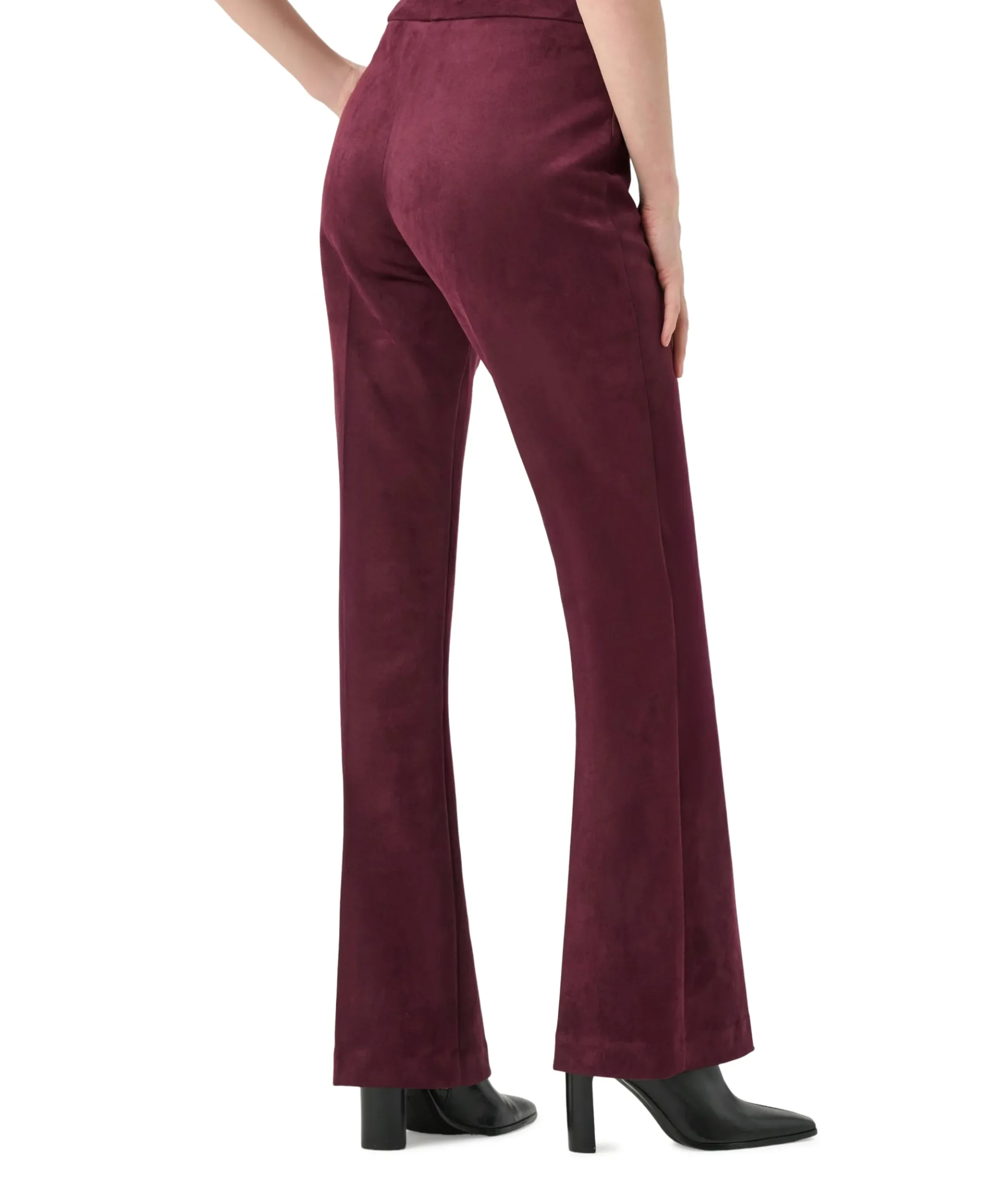 dames broek bordeaux