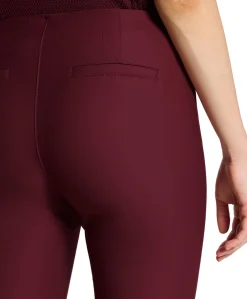 7/8 dames broek bordeaux