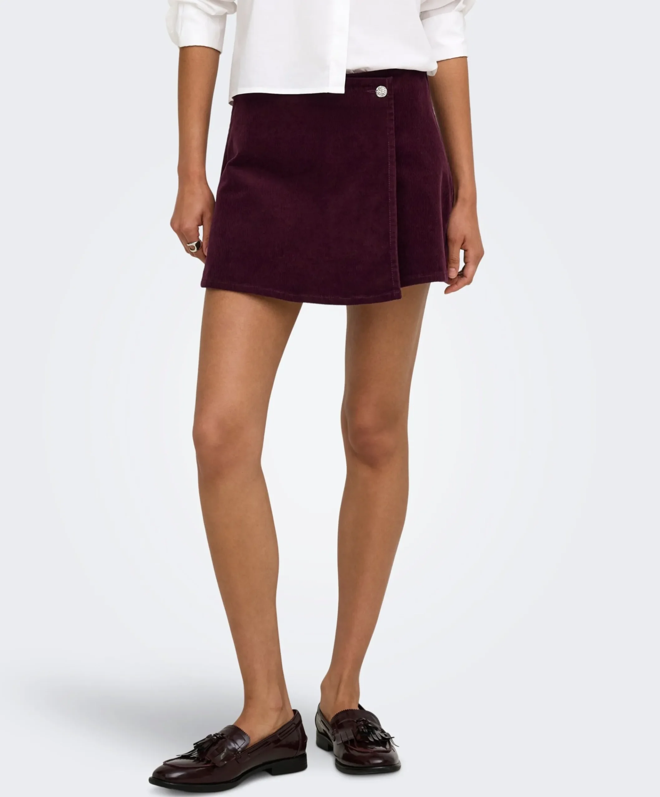 Dames broekrok bordeaux