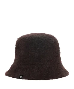 Dames bucket hat bruin