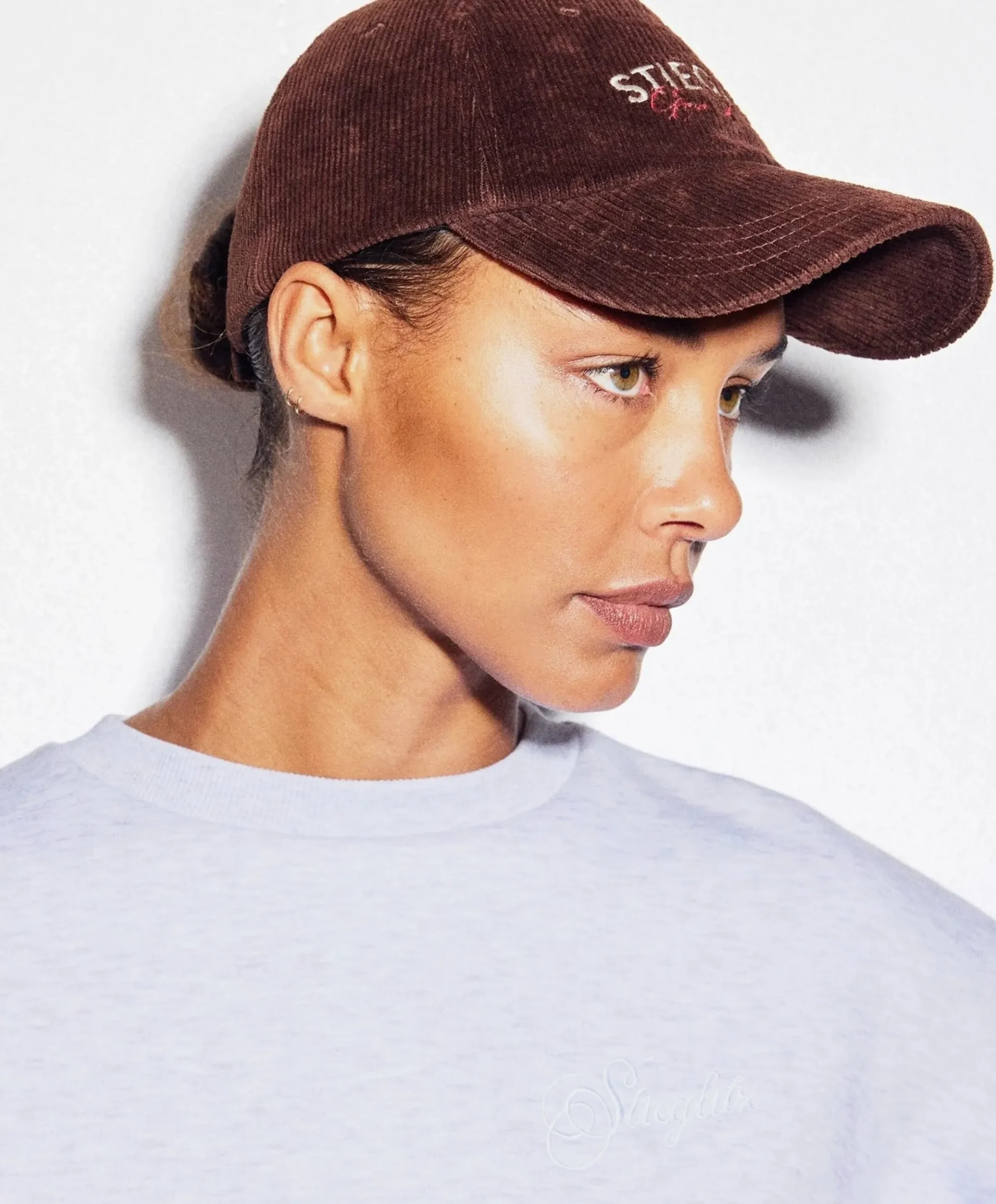 Dames cap bruin
