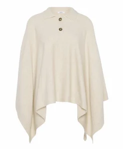 Dames cape beige