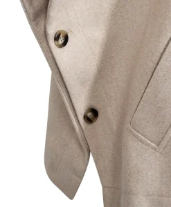 Dames cape beige