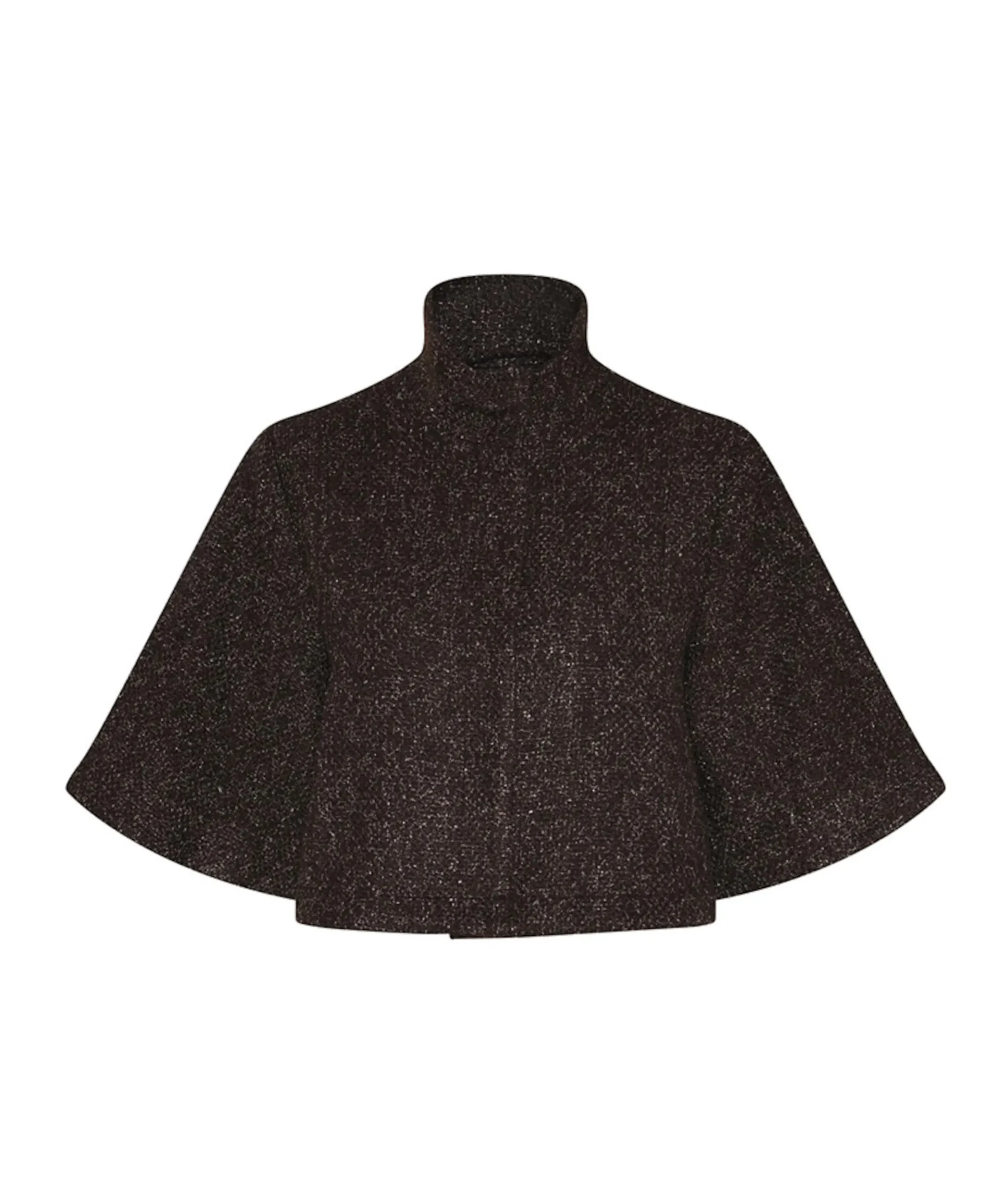Dames cape bruin