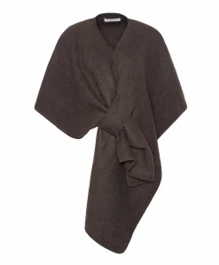 Dames cape bruin