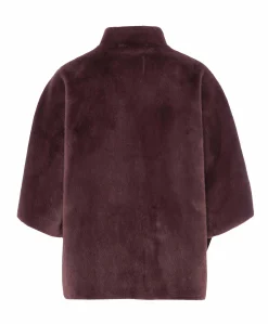 Dames cape bruin