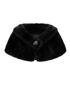 Dames cape zwart