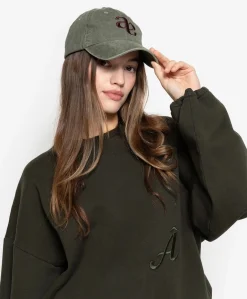 Dames cap groen