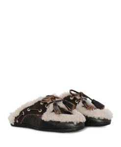 dames clogs bruin