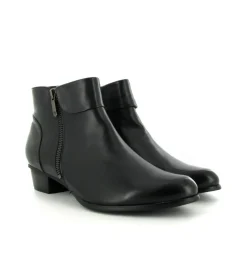 dames enkellaarzen blauw