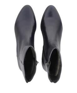 dames enkellaarzen blauw