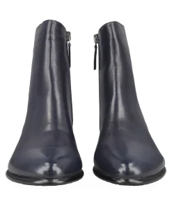 dames enkellaarzen blauw
