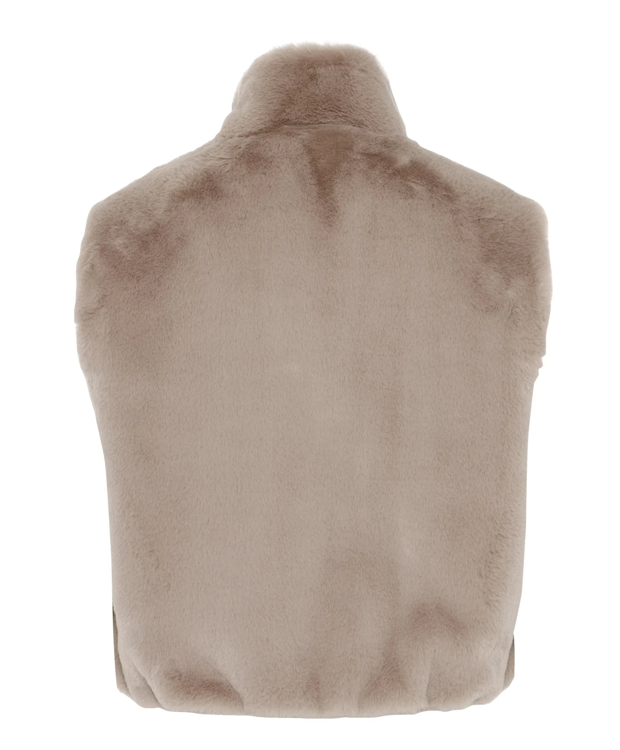 Dames gilet beige