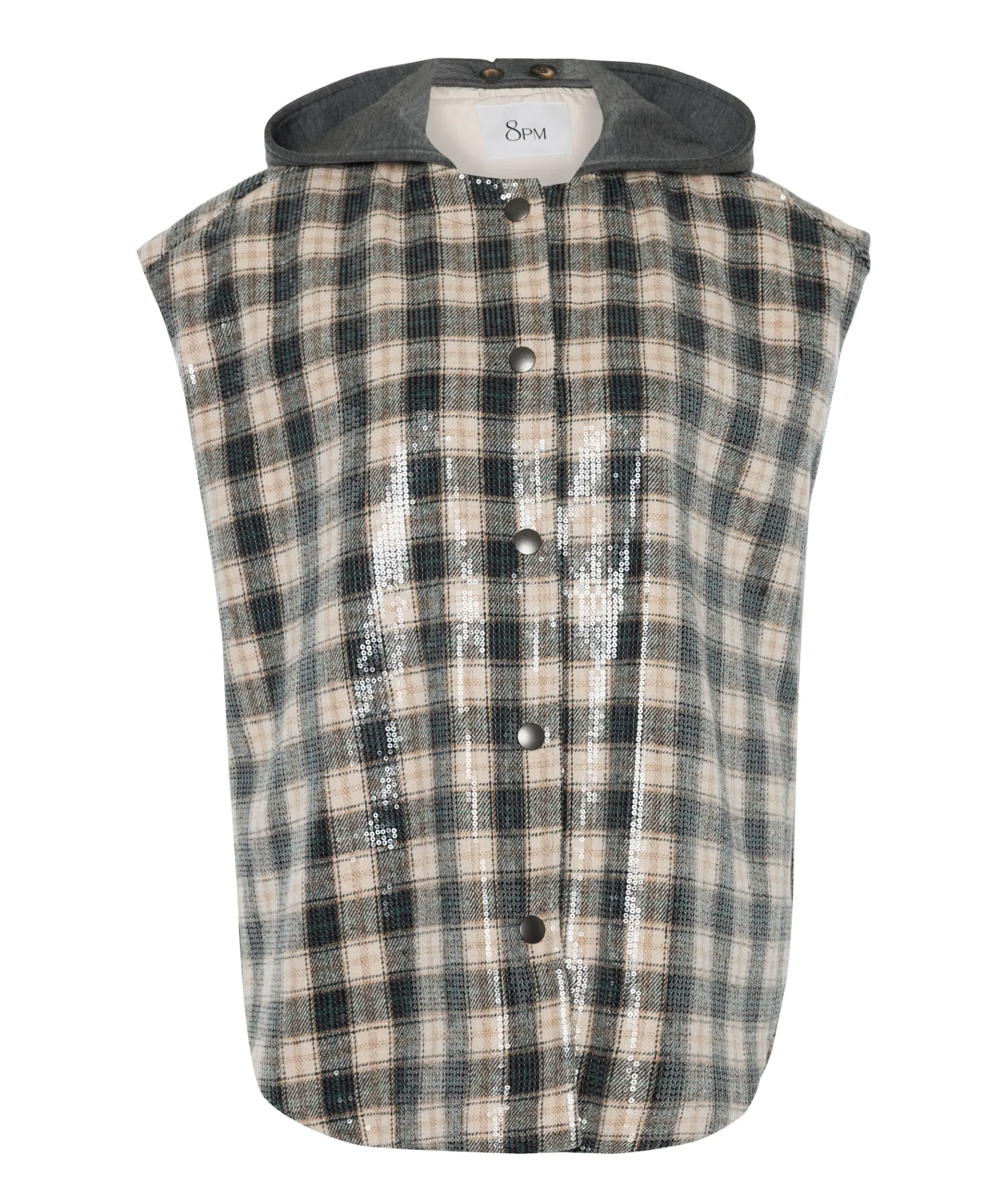 Dames gilet beige