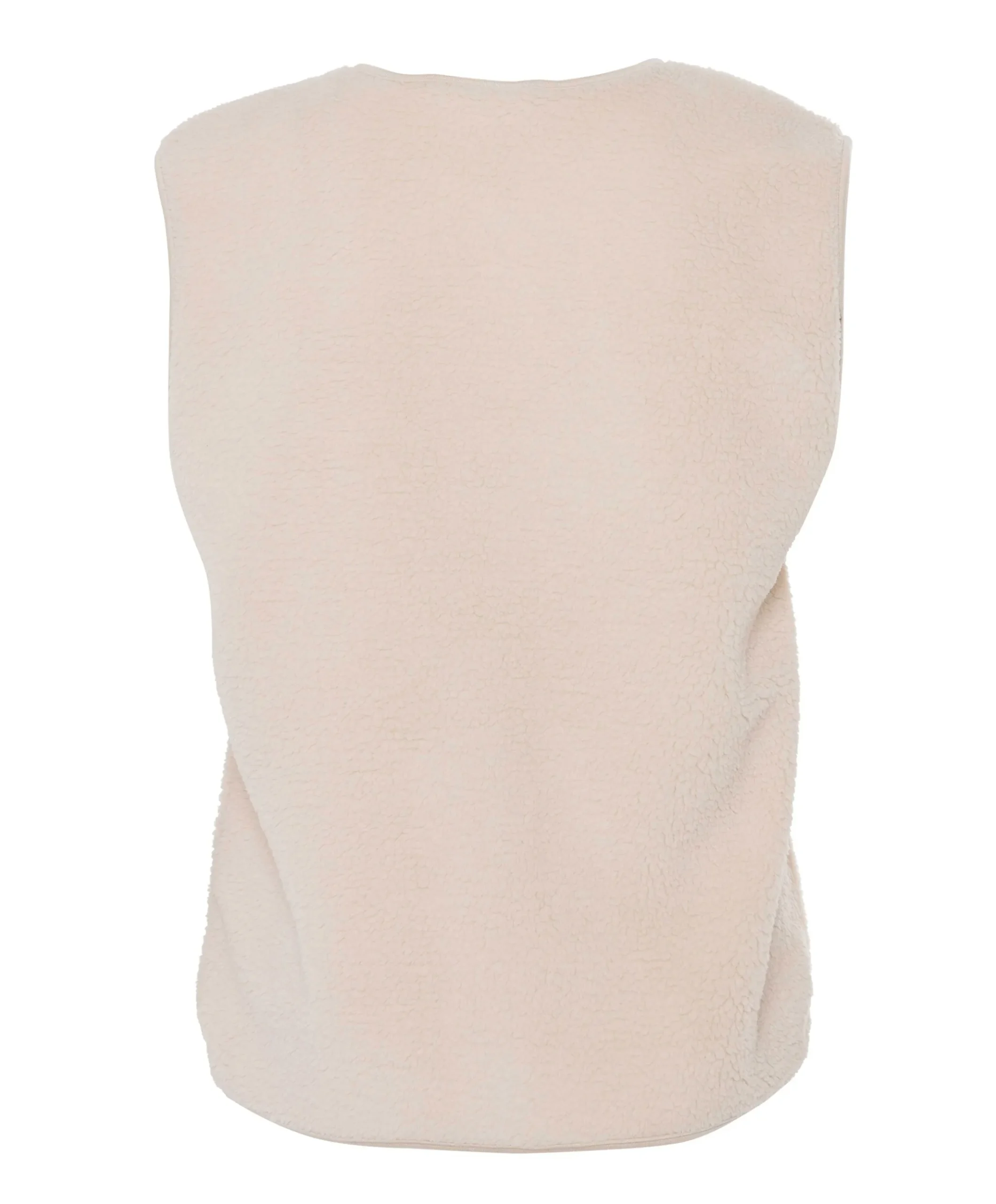 Dames gilet beige