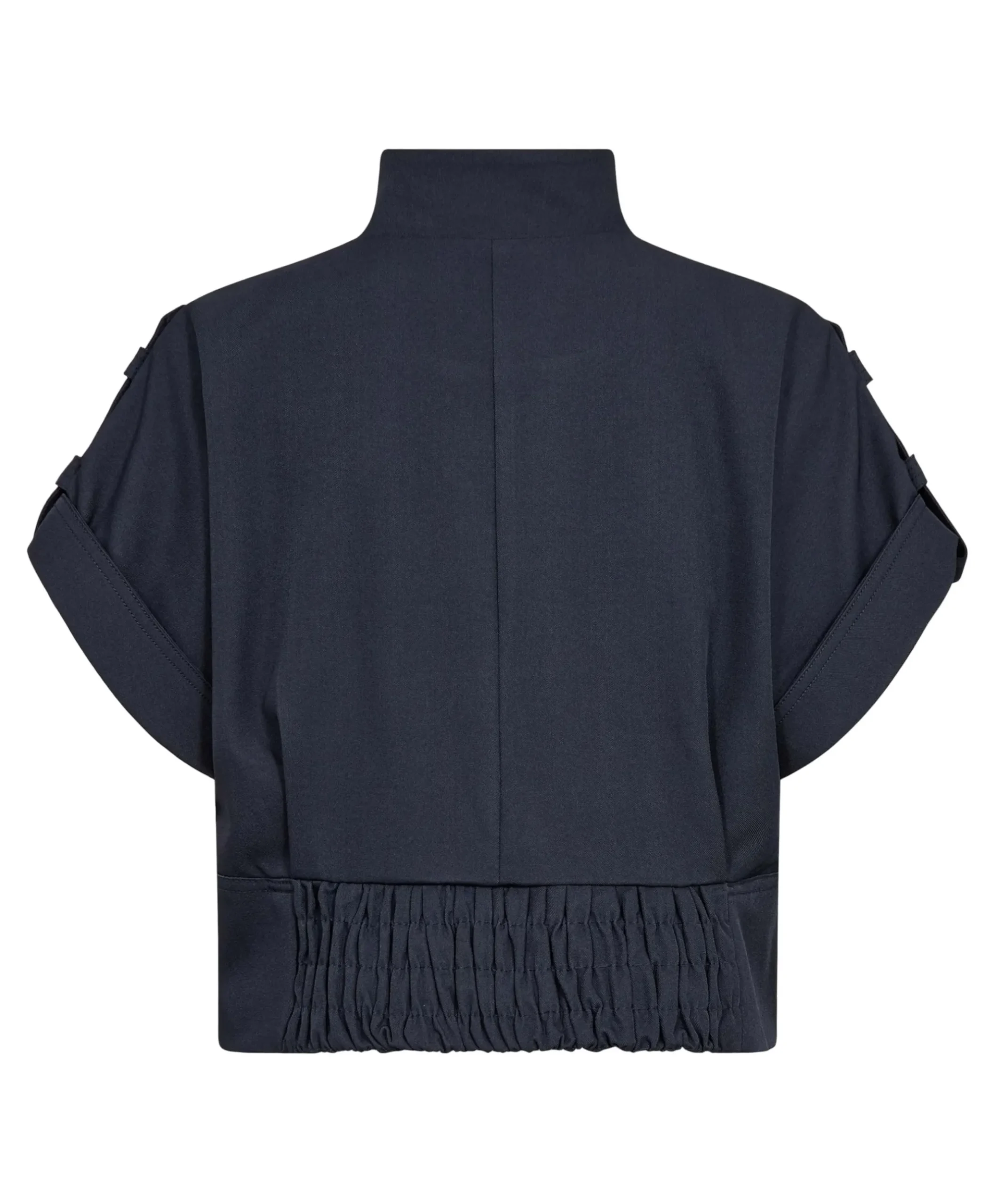 Dames gilet blauw