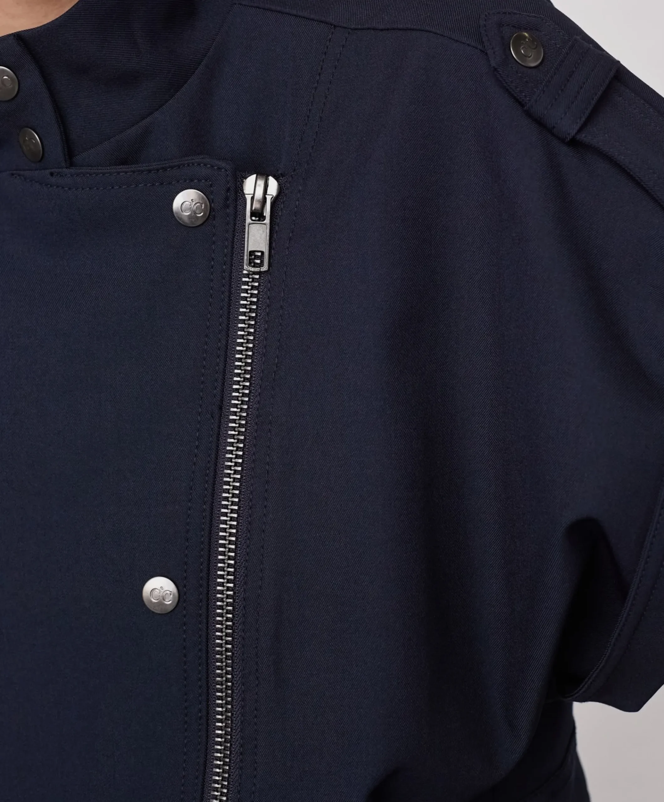 Dames gilet blauw