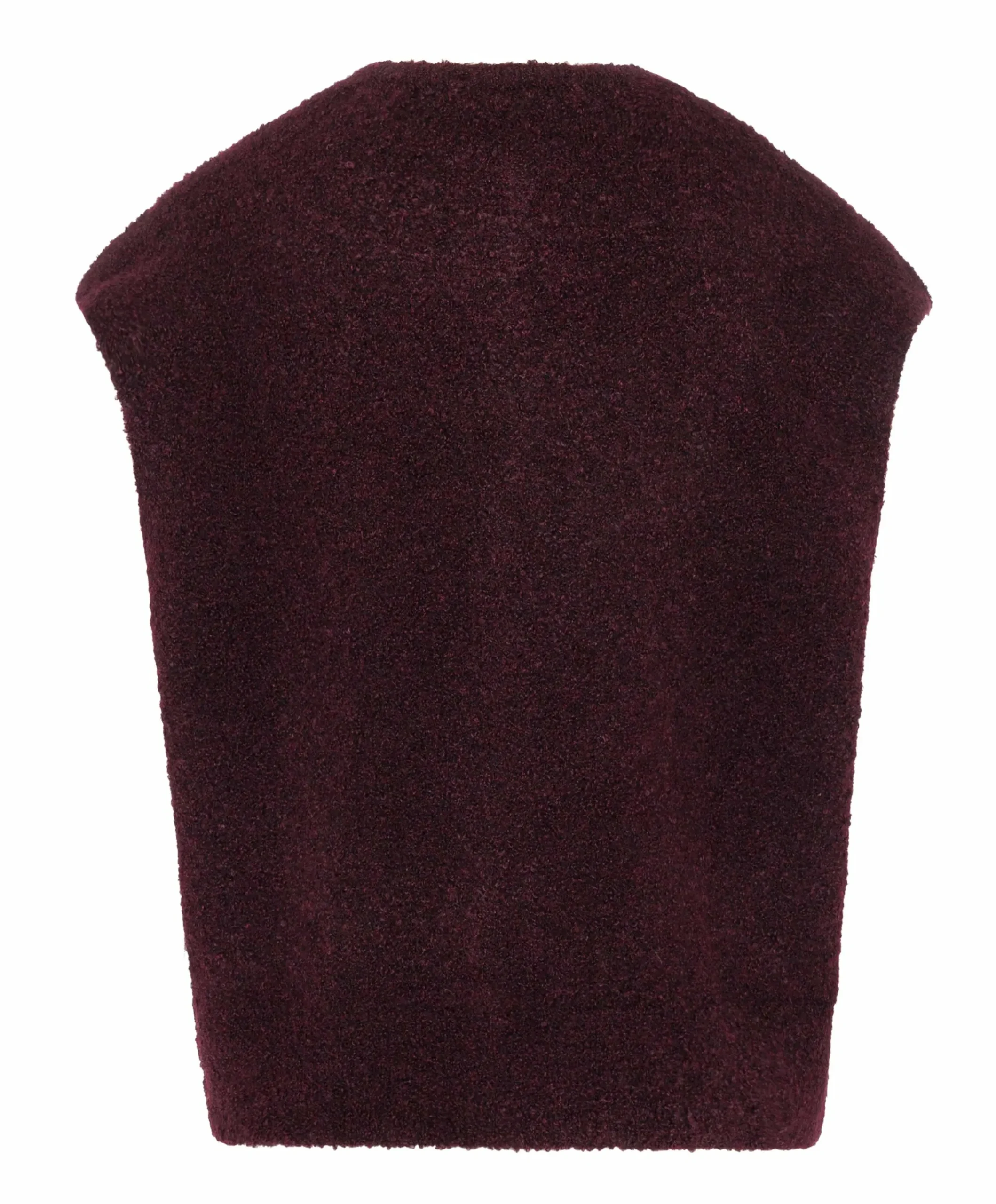 Dames gilet bordeaux