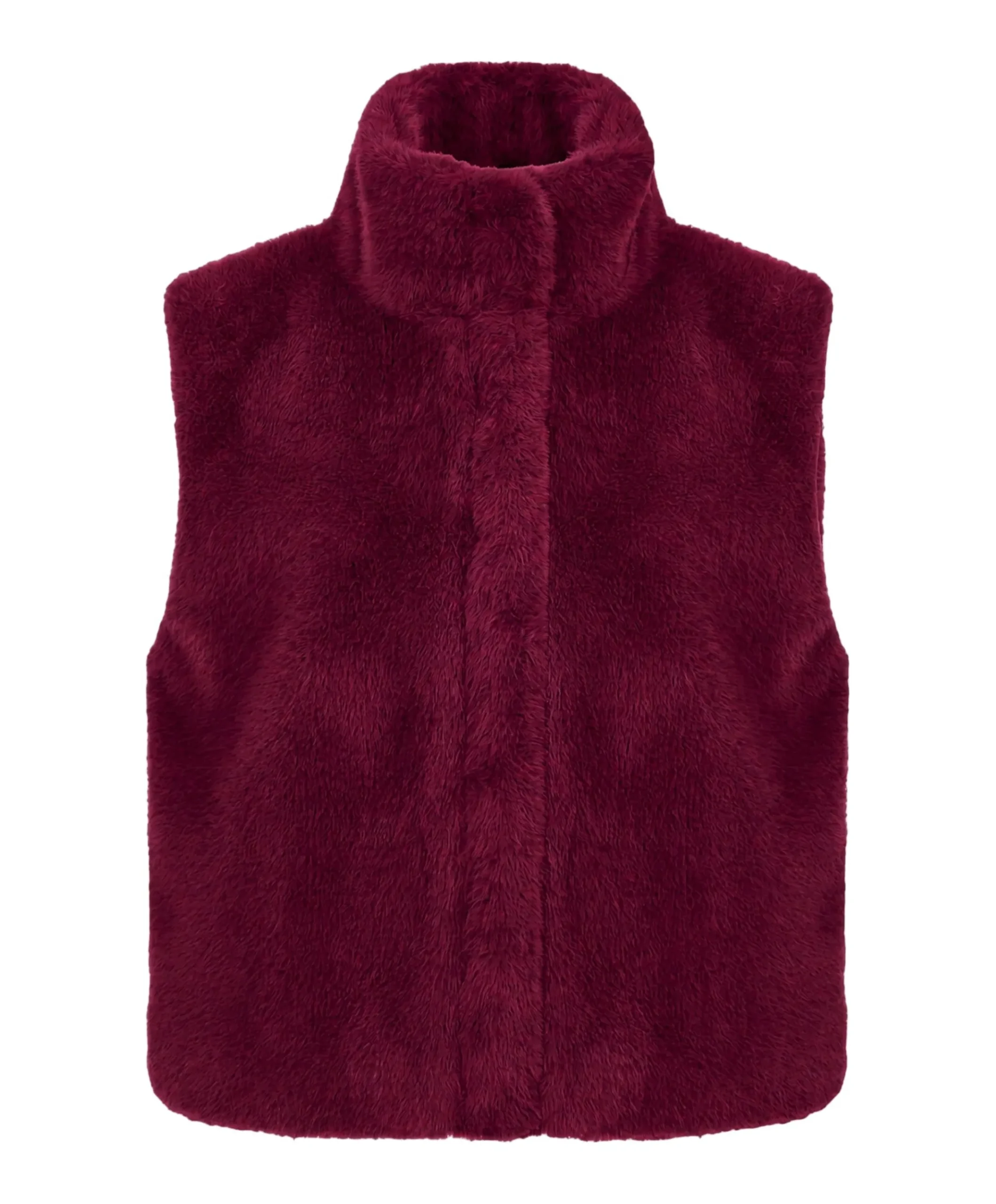 Dames gilet bordeaux