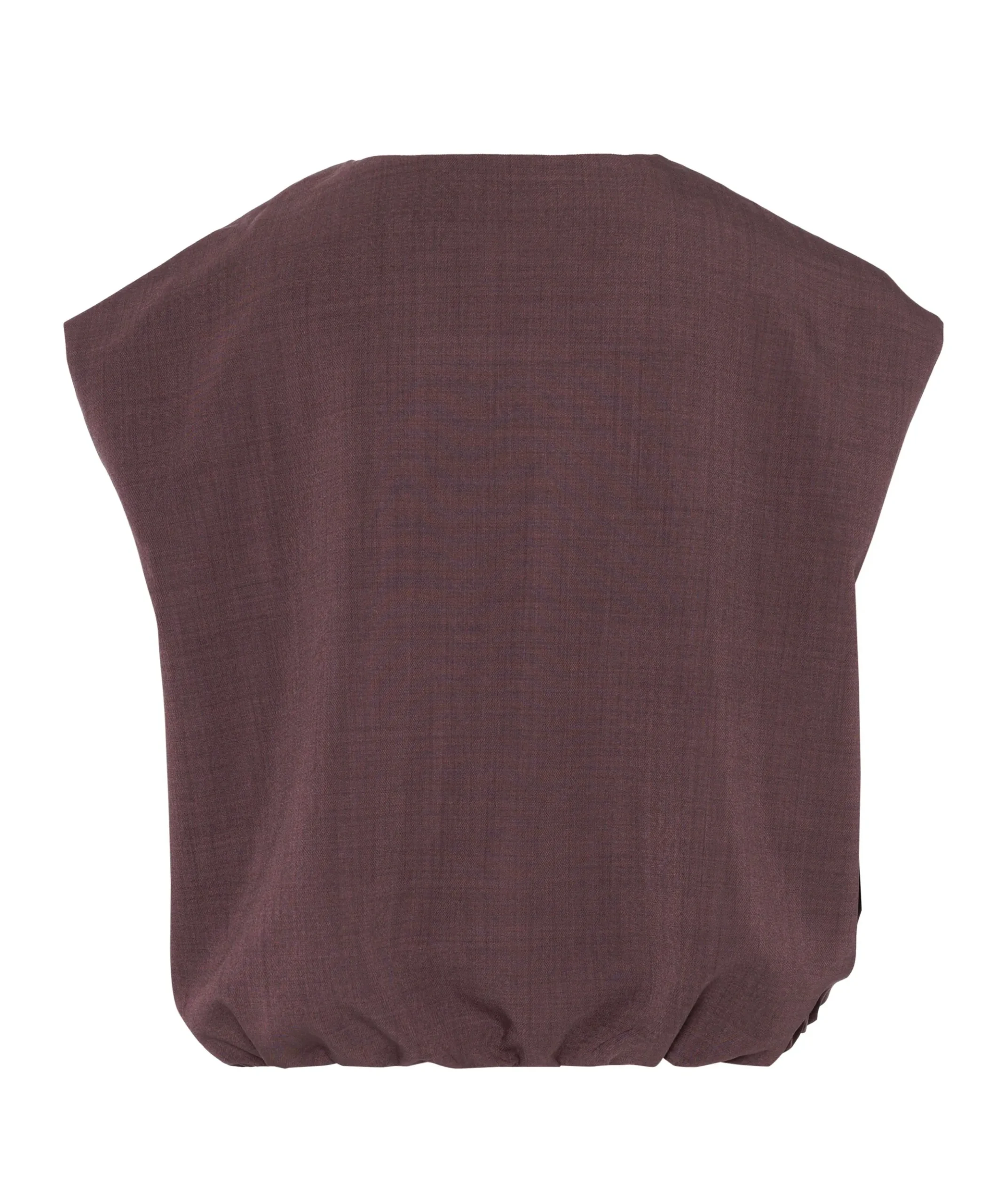Dames gilet bordeaux