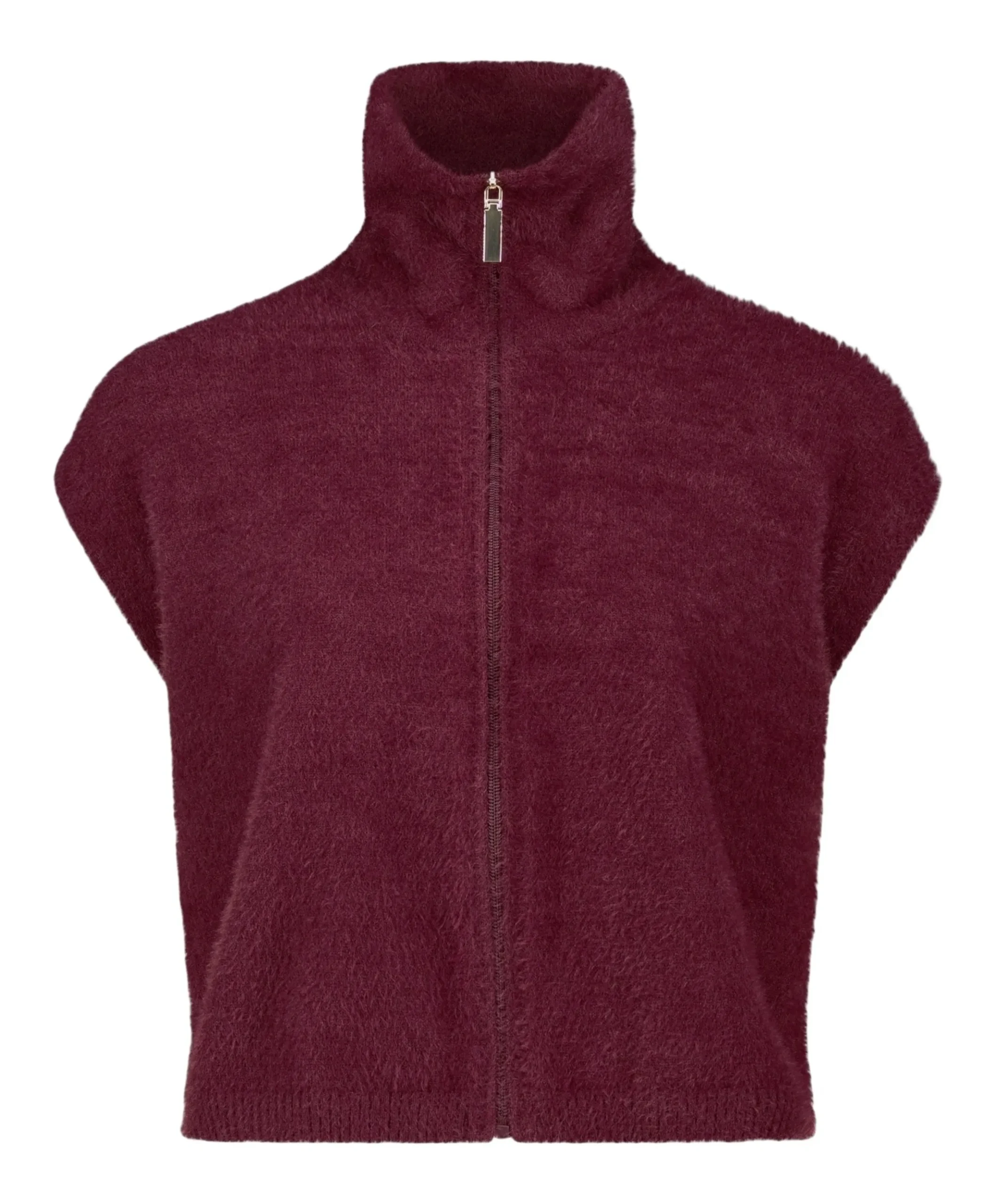 Dames gilet bordeaux