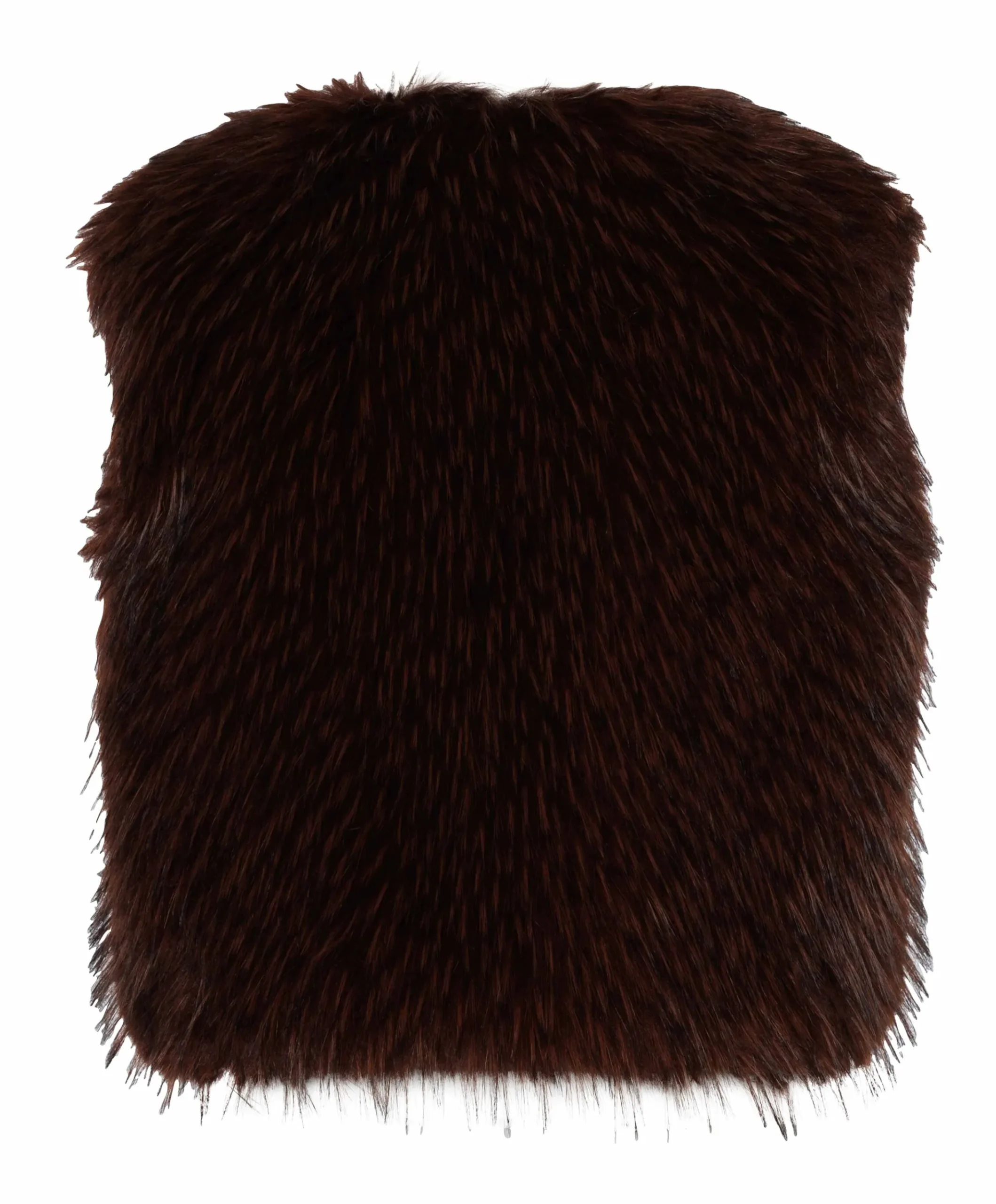 Dames gilet bruin