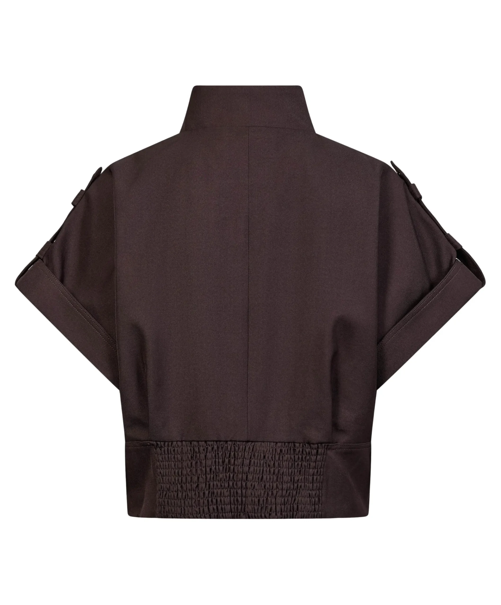 Dames gilet bruin