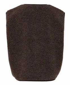 Dames gilet bruin