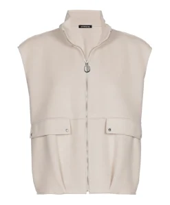 Dames gilet ecru