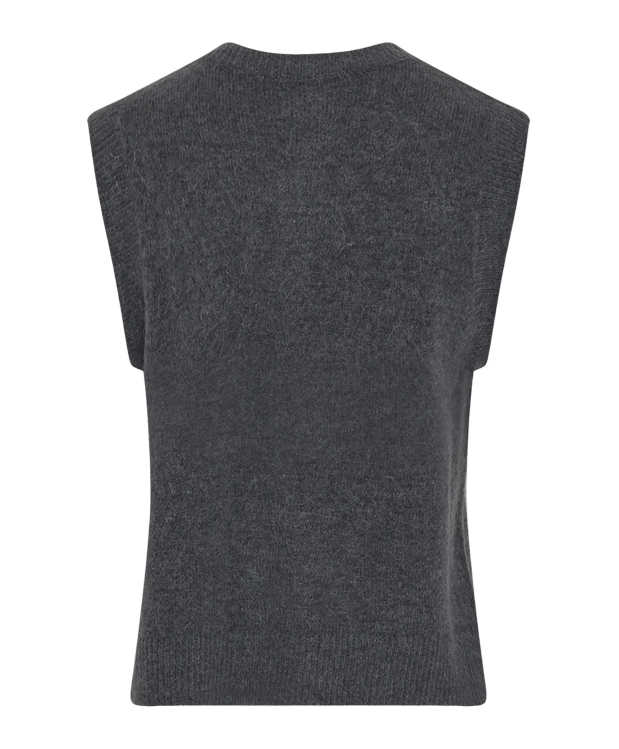 Dames gilet grijs