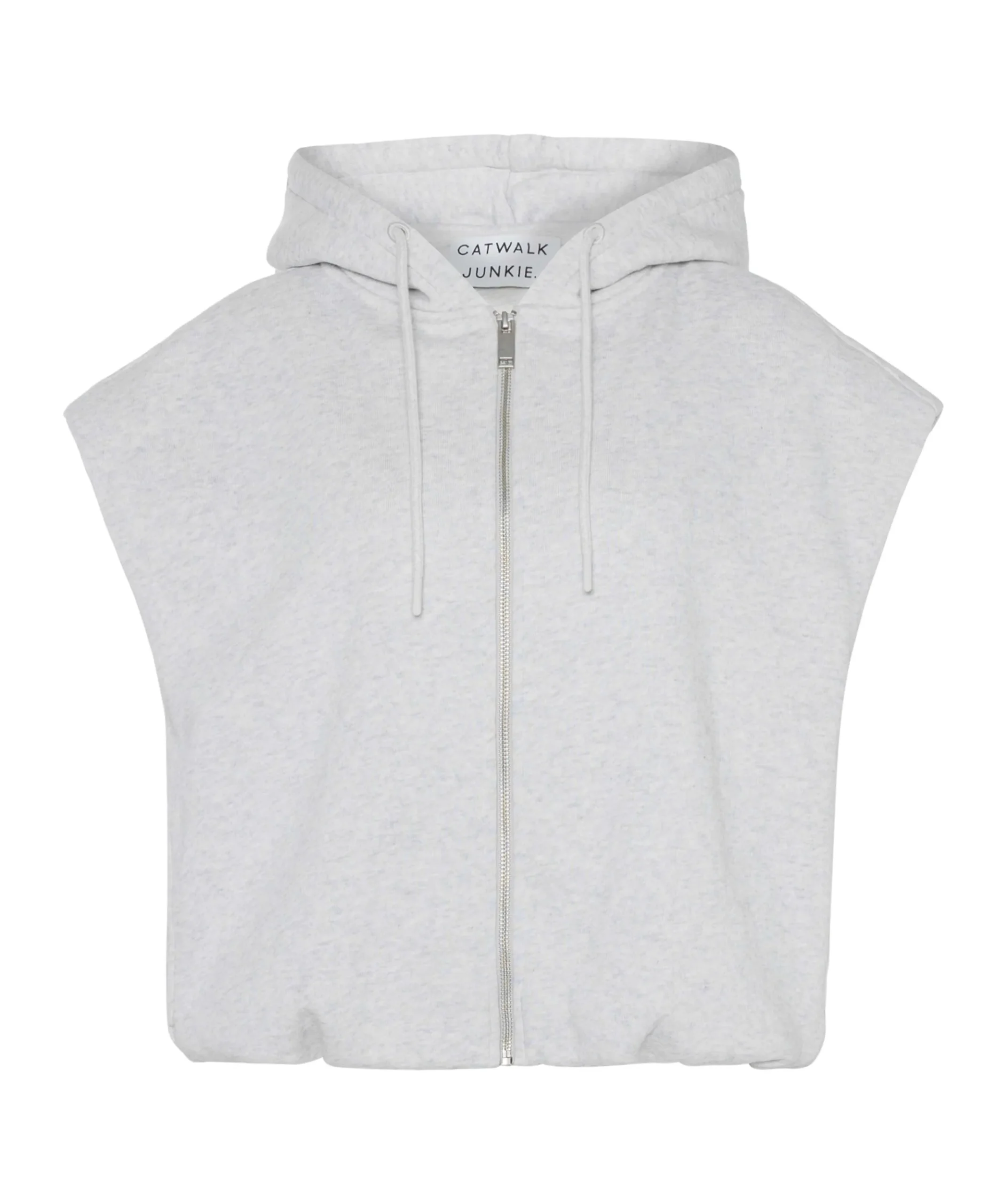 Dames gilet grijs