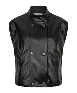 Dames gilet grijs